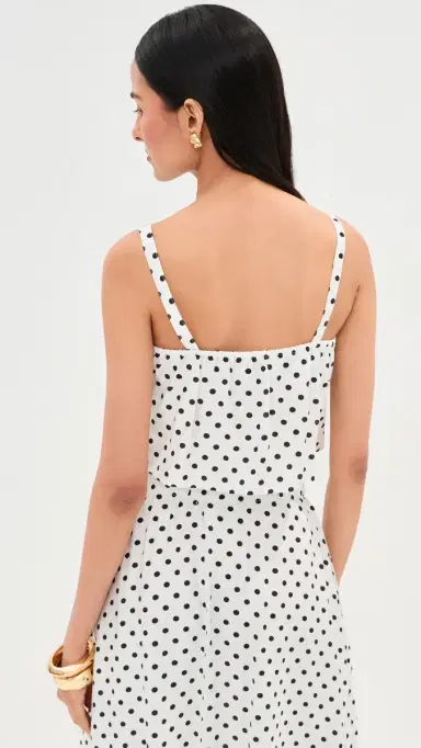 LE BOP Martha Polka Dot Crop Top | Thumbnail 3 LE BOP Martha Polka Dot Crop Top | Thumbnail 3