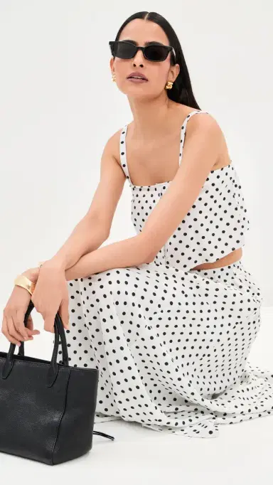 LE BOP Martha Polka Dot Crop Top | Thumbnail 5 LE BOP Martha Polka Dot Crop Top | Thumbnail 5