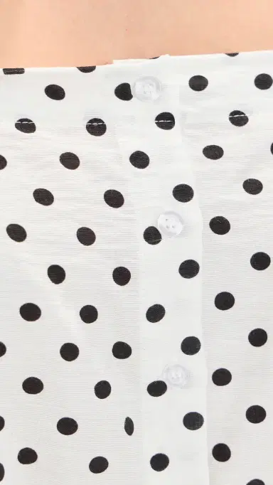 LE BOP Martha Polka Dot Crop Top | Thumbnail 6 LE BOP Martha Polka Dot Crop Top | Thumbnail 6