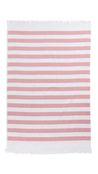 Weezie Beach Towel Nantucket Red Stripe One Size | Thumbnail 5