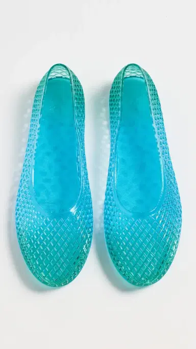 Ancient Greek Sandals Iro Flats Blue/Green | Thumbnail 5