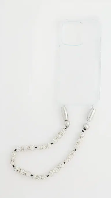 Ossa Luster Pave Wristlet Diamond White One Size | Thumbnail 2