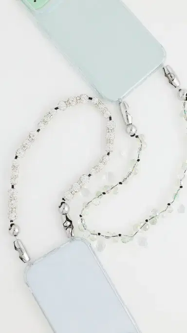 Ossa Luster Pave Wristlet Diamond White One Size | Thumbnail 4