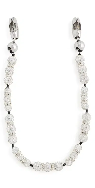 Ossa Luster Pave Wristlet Diamond White One Size | Thumbnail 1
