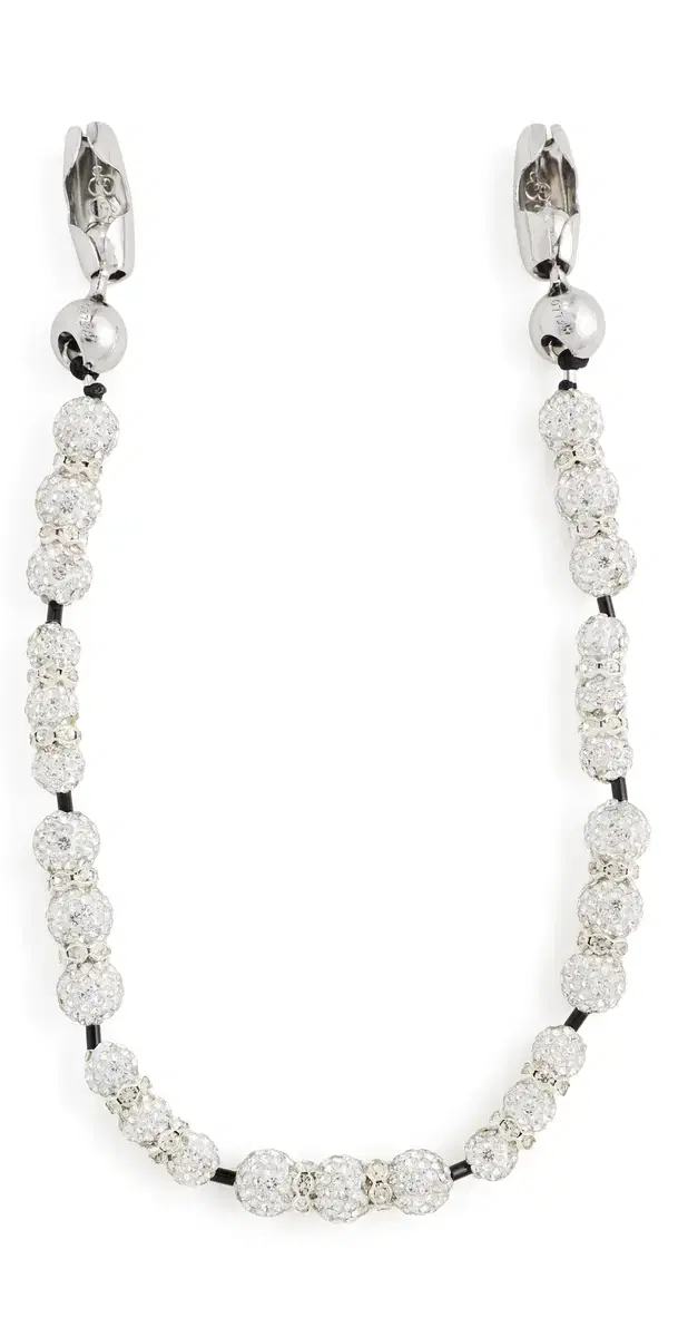 Ossa Luster Pave Wristlet Diamond White One Size