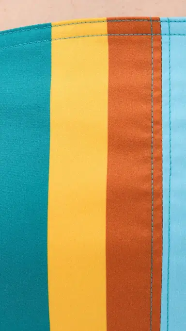 SIMONMILLER Astrid Poplin Dress Vibrant ulti Stripe | Thumbnail 6