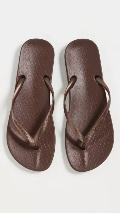 Ipanema Ana Flip Flops Brown/Bronze | Thumbnail 2