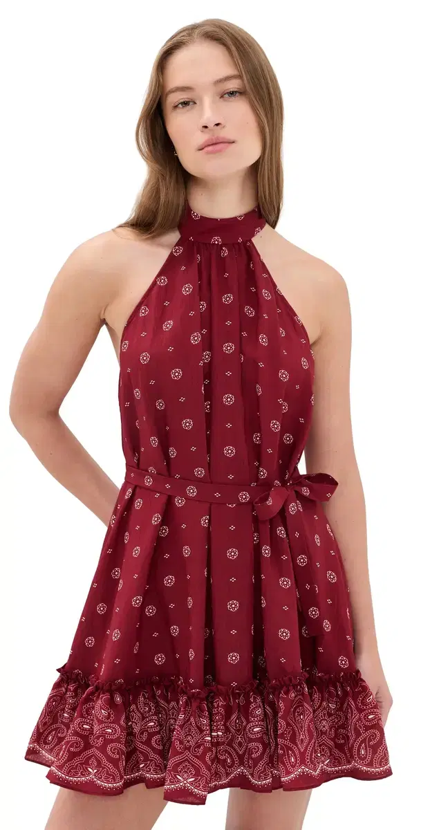 elma Dress Merlot