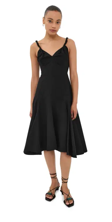 Proenza Schouler Leo Dress In Classic Cotton Shirting | Thumbnail 1 Proenza Schouler Leo Dress In Classic Cotton Shirting | Thumbnail 1