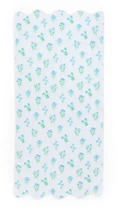 Weezie Floral Scallop Bath Towel Frances One Size | Thumbnail 5