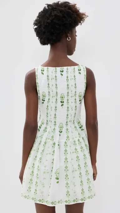 Hill House Home The Cosima Mini Nap Dress Arcadia Border | Thumbnail 3