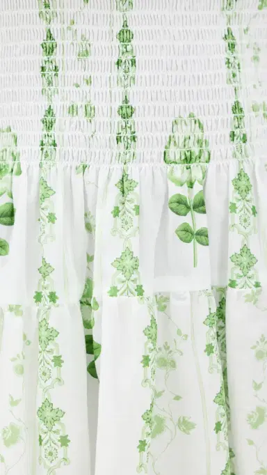 Hill House Home The Cosima Mini Nap Dress Arcadia Border | Thumbnail 6