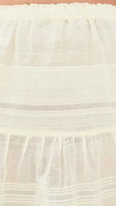 Lemlem Cheri Skirt Lacee Cream | Thumbnail 6 Lemlem Cheri Skirt Lacee Cream | Thumbnail 6
