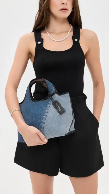 3.1 Phillip Lim Denim Mini Market Tote | Thumbnail 3 3.1 Phillip Lim Denim Mini Market Tote | Thumbnail 3