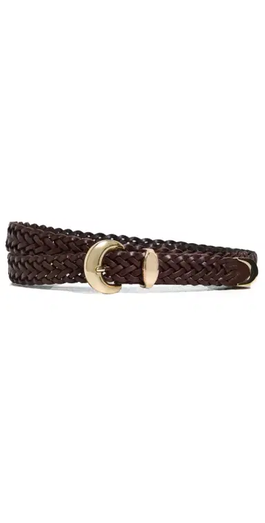 Madewell x Shopbop Woven Lucie Belt Chocolate Raisin | Thumbnail 1