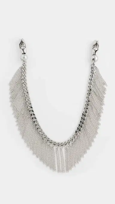 ossa Fringe Wristlet Rhodium One Size | Thumbnail 3
