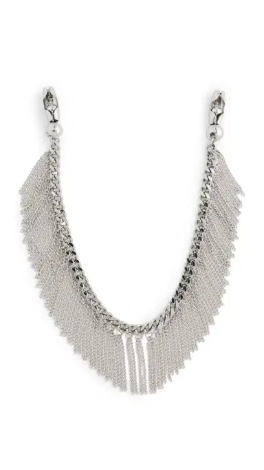 ossa Fringe Wristlet Rhodium One Size | Thumbnail 5