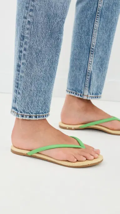 beek Sunbeam Sandals Palm/Natural Raffia 8 | Thumbnail 3 beek Sunbeam Sandals Palm/Natural Raffia 8 | Thumbnail 3