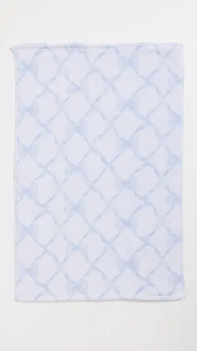 LoveShackFancy Hand Towel HIGH TIDE BLUE One Size | Thumbnail 3