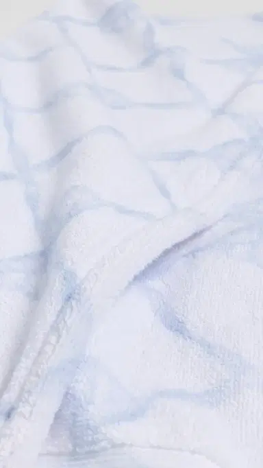 LoveShackFancy Hand Towel HIGH TIDE BLUE One Size | Thumbnail 4