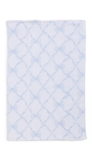 LoveShackFancy Hand Towel HIGH TIDE BLUE One Size | Thumbnail 5