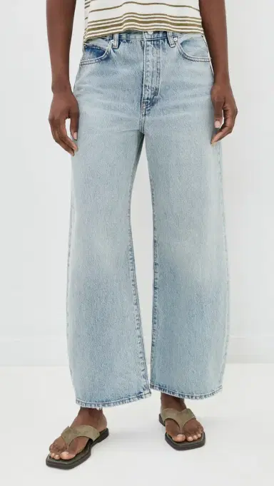 Frame The Bow Crop Jeans Coastal | Thumbnail 2