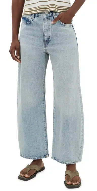 Frame The Bow Crop Jeans Coastal | Thumbnail 1