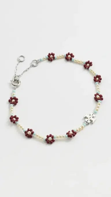 Tory Burch Beaded Flower Bracelet | Thumbnail 2