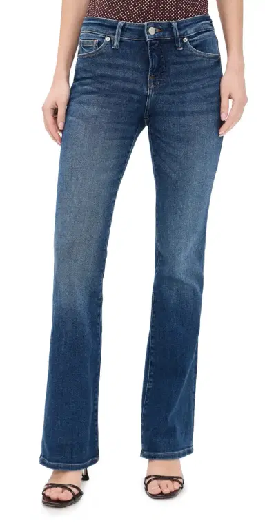 Good American Good Low Rise Bootcut Jeans Indigo1218 | Thumbnail 1 Good American Good Low Rise Bootcut Jeans Indigo1218 | Thumbnail 1