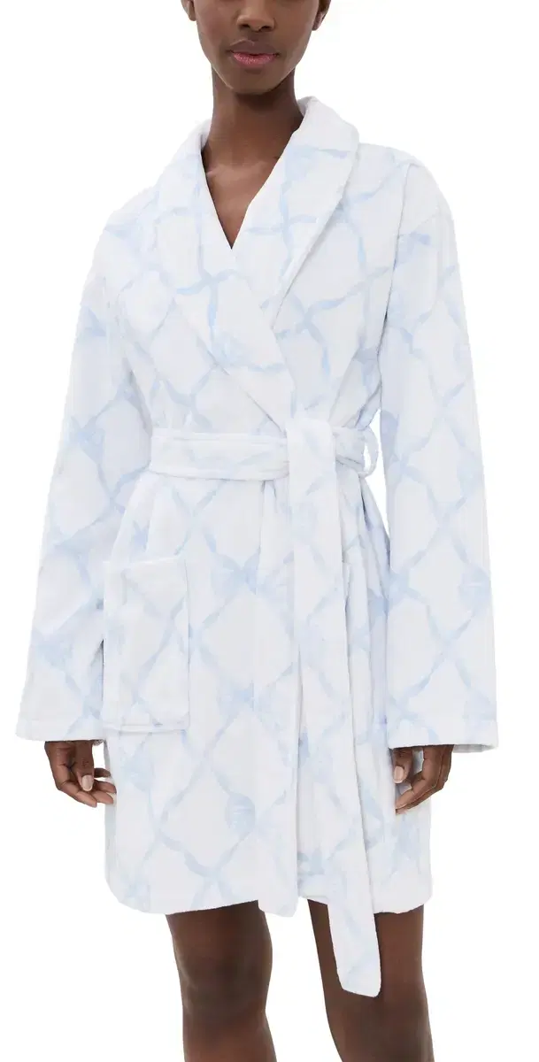 Indie Bathrobe High Tide Blue