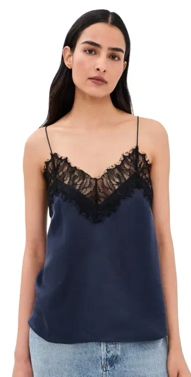IRO Newin Top Ink Blue | Thumbnail 1
