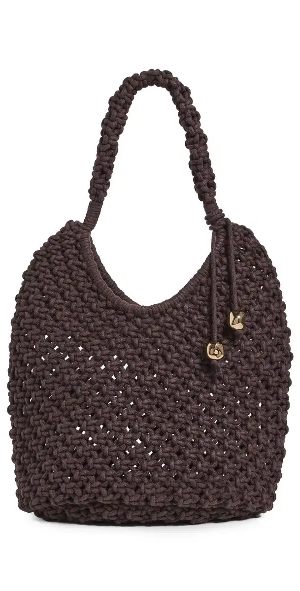 Madewell x Shopbop Large Rope Pouchette Chocolate Raisin One Size