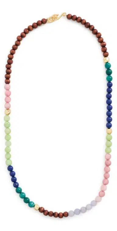 Madewell x Shopbop Semiprecious Beaded Necklace Classic Indigo Multi One Size | Thumbnail 1
