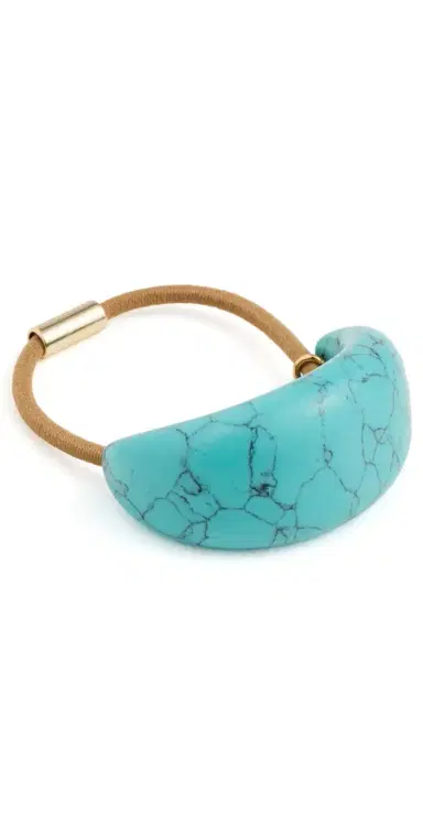 Jennifer Behr Winona Pony Wrap Turquoise One Size | Thumbnail 1