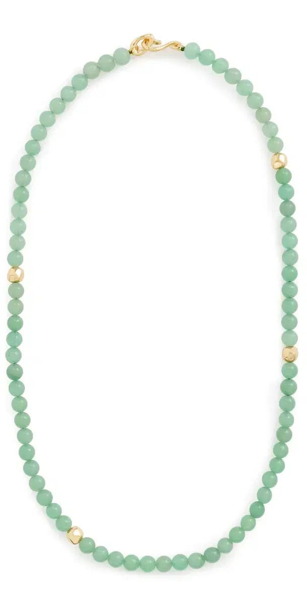 Madewell x Shopbop Semiprecious Beaded Necklace Antique Gold One Size