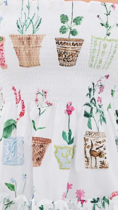 Hill House Home The eraphina Mini Nap Dress Flower Pots | Thumbnail 6