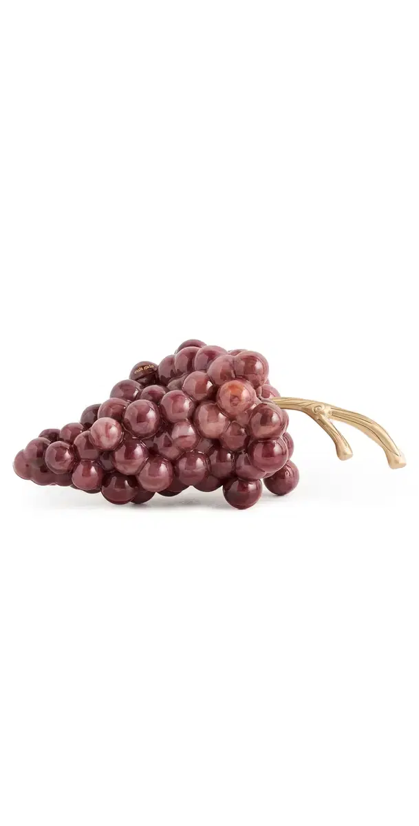 Cult Gaia Grape Clutch Crimson One Size