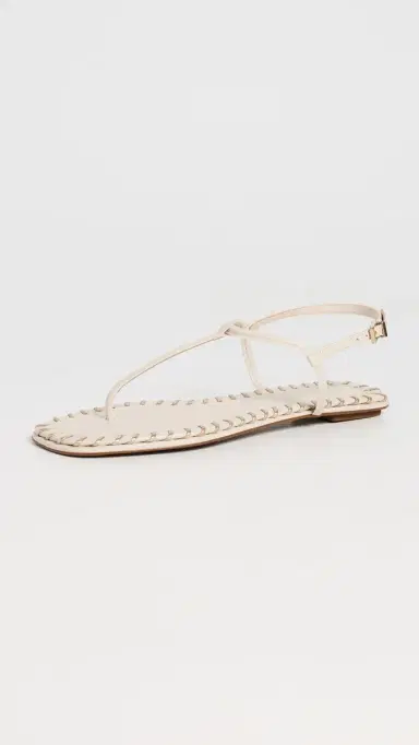 Schutz Elsha Sewing Sandals White | Thumbnail 2
