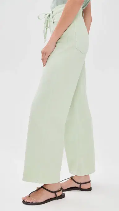 Madewell x Shopbop Ultimate Wide-Leg Jean in Airy Denim Storied Sea 24 | Thumbnail 4