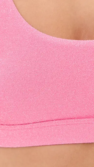 BEACH RIOT Peyton Bikini Top Shoreline Pink Shine S | Thumbnail 6