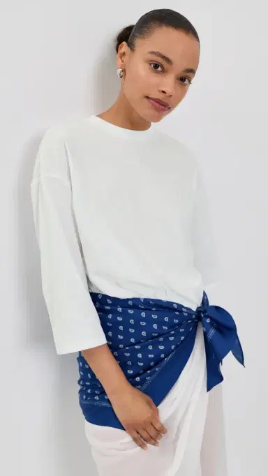 Christopher Esber Bandana Silk Scarf Pareo Tee | Thumbnail 2 Christopher Esber Bandana Silk Scarf Pareo Tee | Thumbnail 2