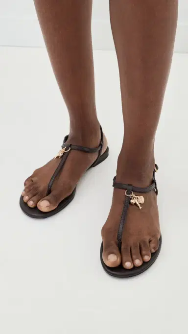 Madewell x Shopbop Izzie Ietra Charm Sandals Coffee Bean | Thumbnail 3 Madewell x Shopbop Izzie Ietra Charm Sandals Coffee Bean | Thumbnail 3