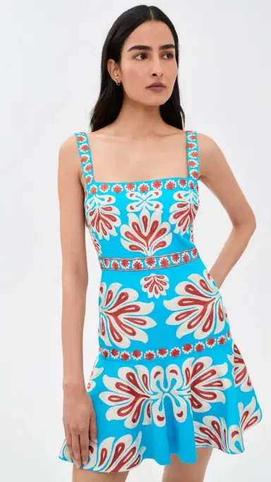 ALEXIS Saverine Dress Cerulean Blue | Thumbnail 2