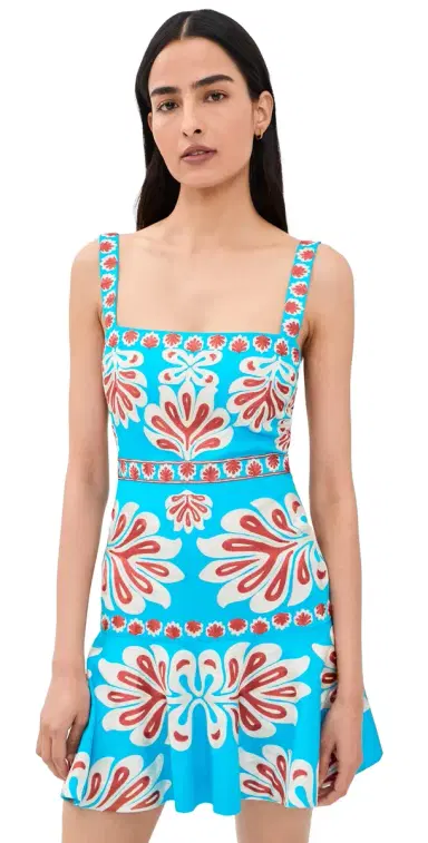 ALEXIS Saverine Dress Cerulean Blue | Thumbnail 1