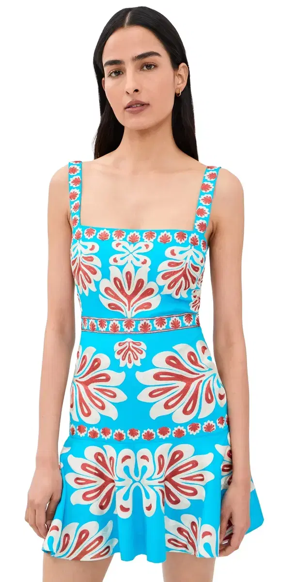 averine Dress Cerulean Blue