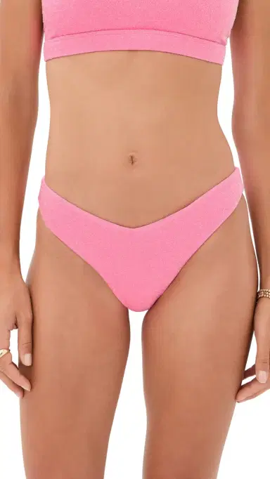 BEACH RIOT Vanessa Bikini Bottoms Shoreline Pink Shine L | Thumbnail 6 BEACH RIOT Vanessa Bikini Bottoms Shoreline Pink Shine L | Thumbnail 6