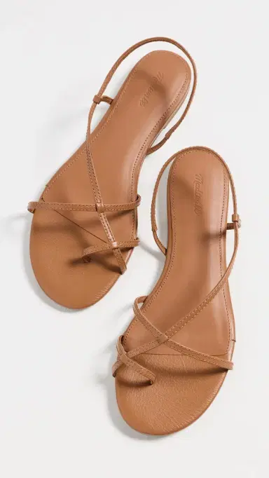 Madewell The Asymmetric Strap Sandals | Thumbnail 2