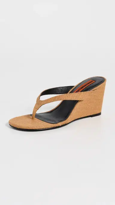 SIMONMILLER Soleil Wedges Dark Natural 40 | Thumbnail 2