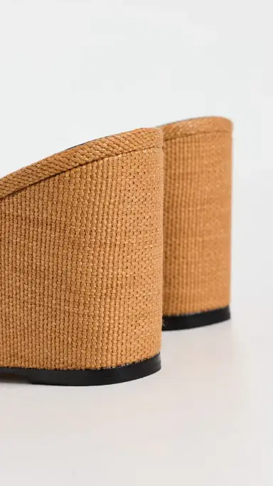 SIMONMILLER Soleil Wedges Dark Natural 40 | Thumbnail 4