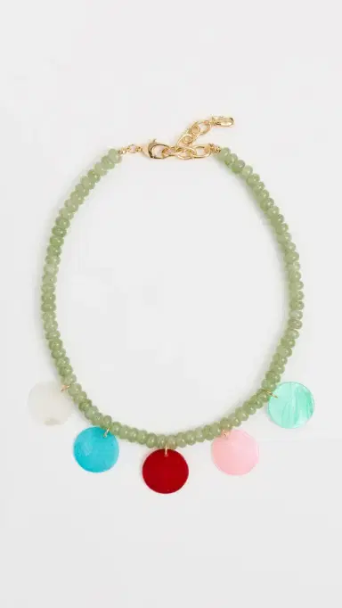 Logan Tay Pastel Disc Beaded Necklace | Thumbnail 2 Logan Tay Pastel Disc Beaded Necklace | Thumbnail 2